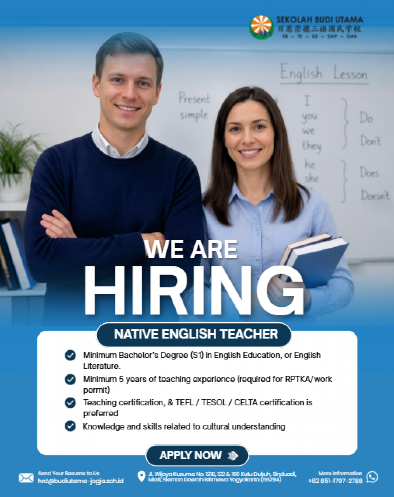 English Teacher - Native